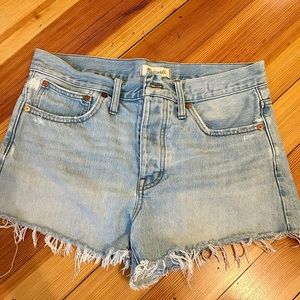 Madewell relaxed denim shorts